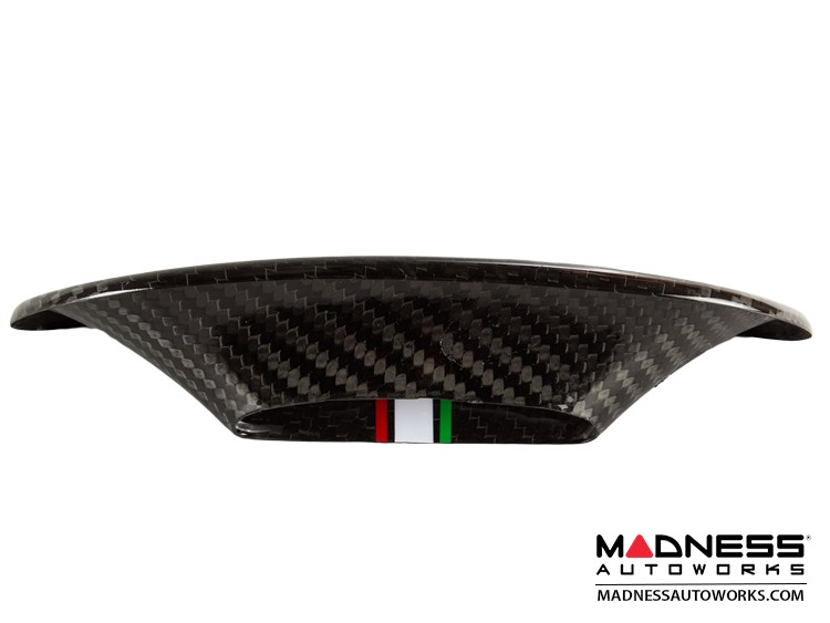 FIAT 500 ABARTH Headrest Inserts Carbon Fiber (4pc set) Italian